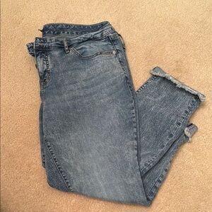 Torrid Cropped Boyfriend jeans